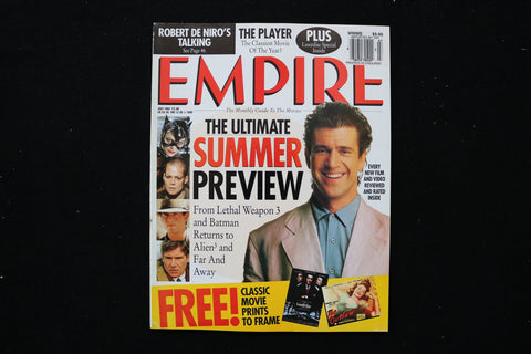 1992 JULY EMPIRE MAGAZINE - MEL GIBSON COVER - E 24122