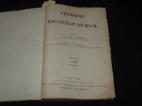 1839 JAN-DEC CHAMBERS' EDINBURGH JOURNAL MAGAZINE BOUND VOLUME - KD 5403G