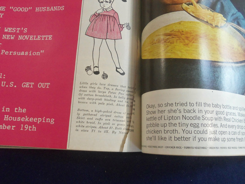 1967 DECEMBER GOOD HOUSEKEEPING MAGAZINE - GREAT COVER - NICE PHOTOS - ST 5153I