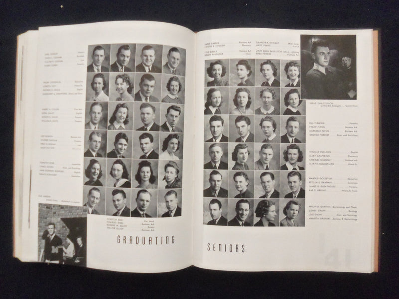 1941 THE SENTINAL MONTANA STATE UNIVERSITY YEARBOOK -MISSOULA, MONTANA - YB 3294