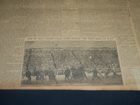 1908 NOVEMBER 22 THE BOSTON HERALD - HARVARD VANQUISHES YALE 4-0 - BH 218
