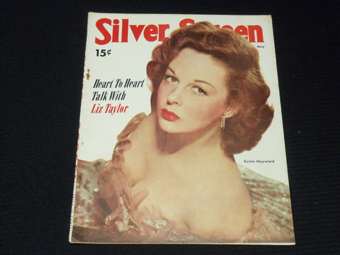 1952 MAY SILVER SCREEN MAGAZINE - SUSAN HAYWARD COVER - E 13443