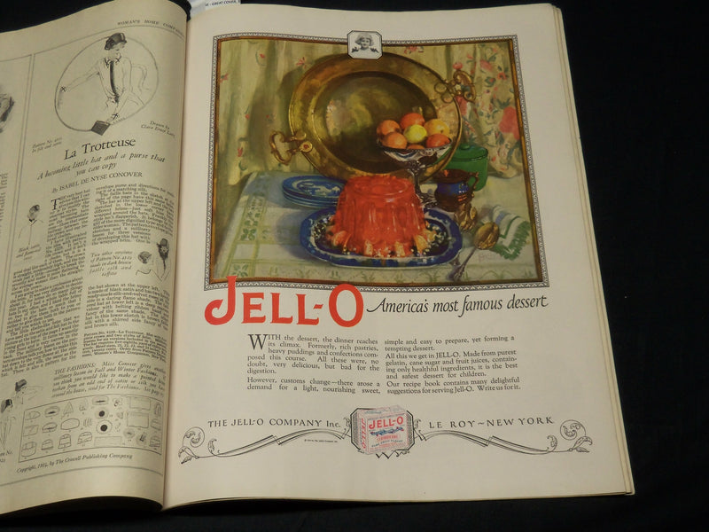 1925 JANUARY WOMAN'S HOME COMPANION MAGAZINE - BEAUTIFUL FRONT COVER - F 567X