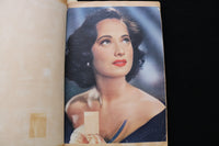 1940'S MOVIE STARS SCRAPBOOK -LUCILLE BALL-JENNIFER JONES-GREER GARSON - E 24941