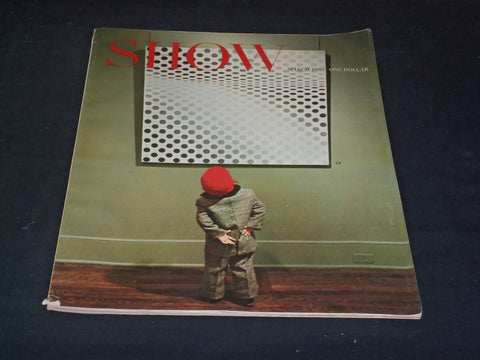 1965 MARCH SHOW MAGAZINE - NICE COVER AND PHOTOS - F 402