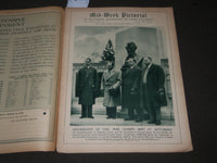 1933 NOV 25 MID-WEEK PICTORIAL MAGAZINE SECTION - FRANKLIN ROOSEVELT - J 3211