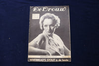 1932 JULY 10 DEDROUU MAGAZINE - MARLENE DIETRICH - DUTCH COVER - E 23797