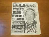 1977 NOV 8 MIDNIGHT GLOBE NEWSPAPER - ELVIS SECRETS NEVER TOLD BEFORE - NP 4735