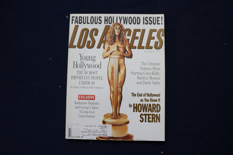 1997 MARCH LOS ANGELES MAGAZINE - HOWARD STERN TROPHY COVER - E 18983