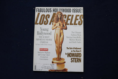 1997 MARCH LOS ANGELES MAGAZINE - HOWARD STERN TROPHY COVER - E 18983