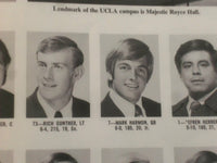 1972 SEP 23 GOAL POST PROGRAM - UNIV OF MICHIGAN VS UCLA - MARK HARMON - ST 7188