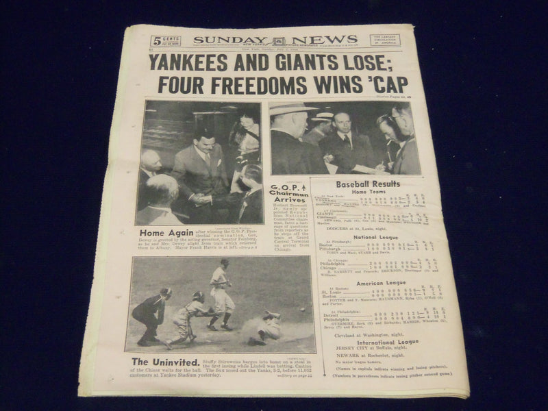 1944 JULY 2 NEW YORK DAILY NEWS - RED ARMIES STORM MINSK - NP 1991