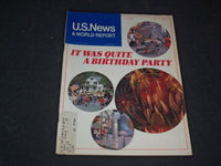 1976 JULY 12 U.S. NEWS & WORLD REPORT MAGAZINE- BICENTENIAL INDEPENDENCE-SP 6329