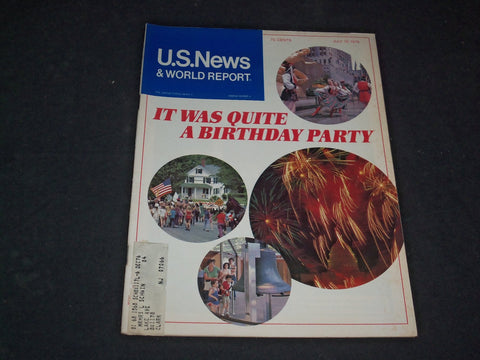 1976 JULY 12 U.S. NEWS & WORLD REPORT MAGAZINE- BICENTENIAL INDEPENDENCE-SP 6329