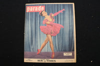 1948 SEPTEMBER 26 PARADE MAGAZINE - CYD CHARISSE COVER - E 25619