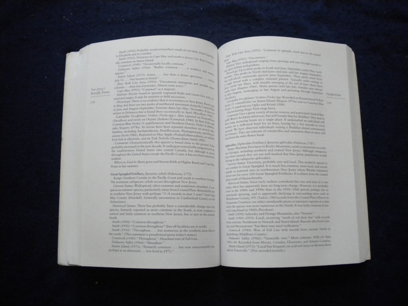 1997 BUTTERFLIES OF NEW JERSEY SOFTCOVER BOOK BY GOCHFELD & BURGER - KD 8034
