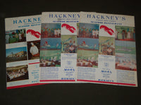 1956-1957 HACKNEY'S RESTAURANT MENUS LOCATED IN ATLANTIC CITY NEW JERSEY- O 2282