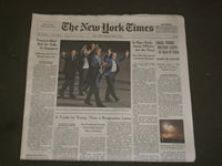 2018 MAY 11 NEW YORK TIMES - TRUMP TO MEET KING JONG UN IN SINGAPORE