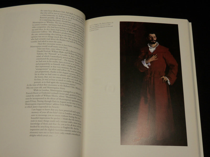 1995 WHISTLER AND MONTESQUIOU SOFTCOVER BOOK BY EDGAR MUNHALL - R 711K