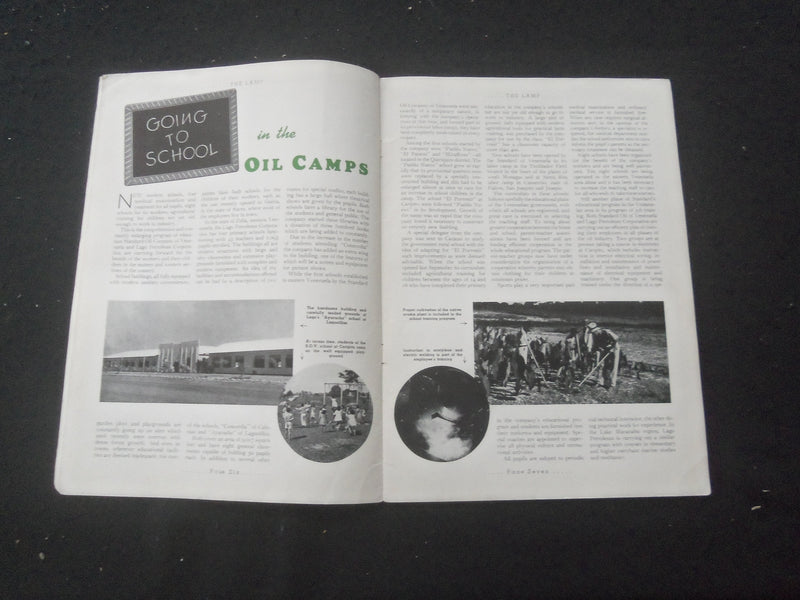 1941 APRIL THE LAMP MAGAZINE - ILLUSTRATED COVER, PHOTOS & ARTICLES - SP 961K