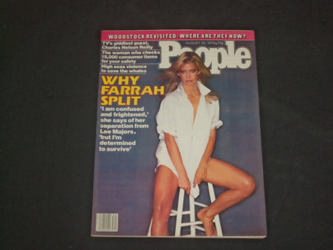 1979 AUGUST 30 PEOPLE MAGAZINE - FARRAH FAWCETT - B 4868