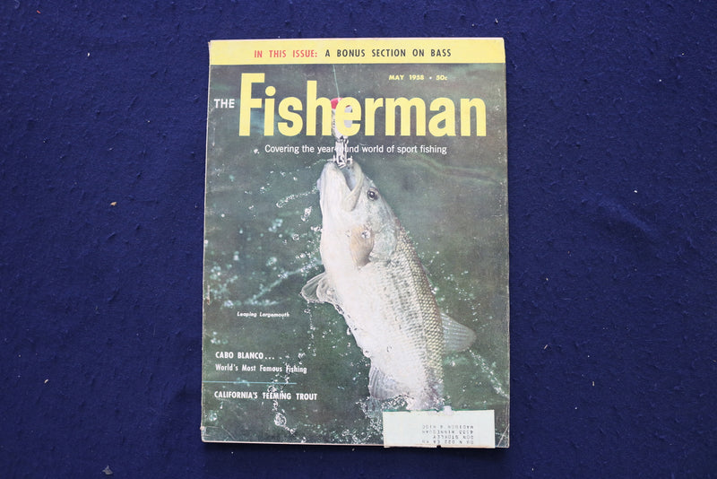 1957-1958 THE FISHERMAN MAGAZINE - LOT OF 5 - O 3593