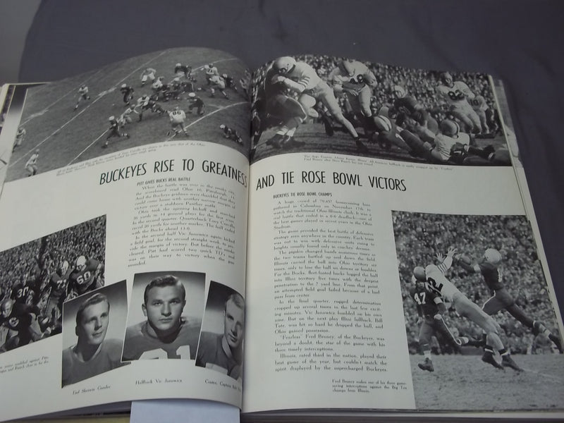 1952 MAKIO THE OHIO STATE UNIVERSITY YEARBOOK - VIC JANOWICZ BUCKEYES - YB 1729