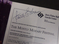 1990 AUGUST 17 & 18 MOZART AUTOGRAPHED PROGRAM - FAITH ESHAM - J 5263