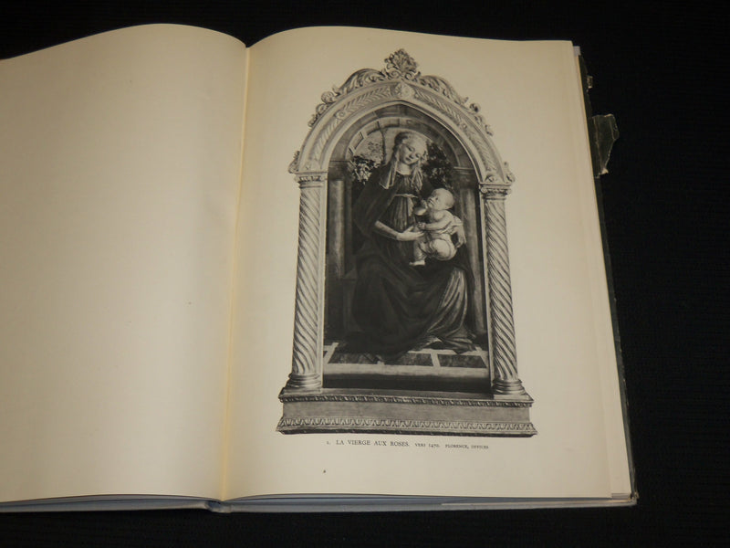 1949 SANDRO BOTTICELLI PAR LIONELLO VENTURI HARDCOVER BOOK - R 713S
