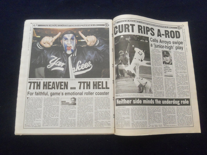 2004 OCTOBER 21 NEW YORK POST NEWSPAPER - TERESA HEINZ KERRY - NP 6084
