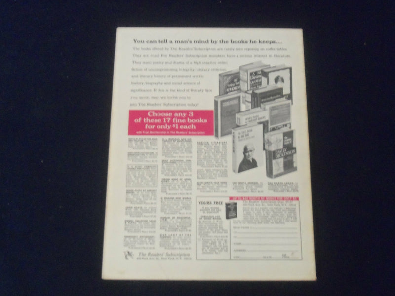 1965 JUNE EVERGREEN MAGAZINE - NO. 36 - GREAT COVER & ARTICLES - ST 3659D