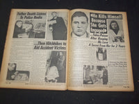 1966 JUNE 5 NATIONAL ENQUIRER NEWSPAPER - WHO TAMED THE TIGRESS? - NP 7415
