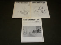 1980-1985 FREEWHEELIN' SOUTHERN BICYCLE LEAGUE MAGAZINE LOT OF 27 - O 3210