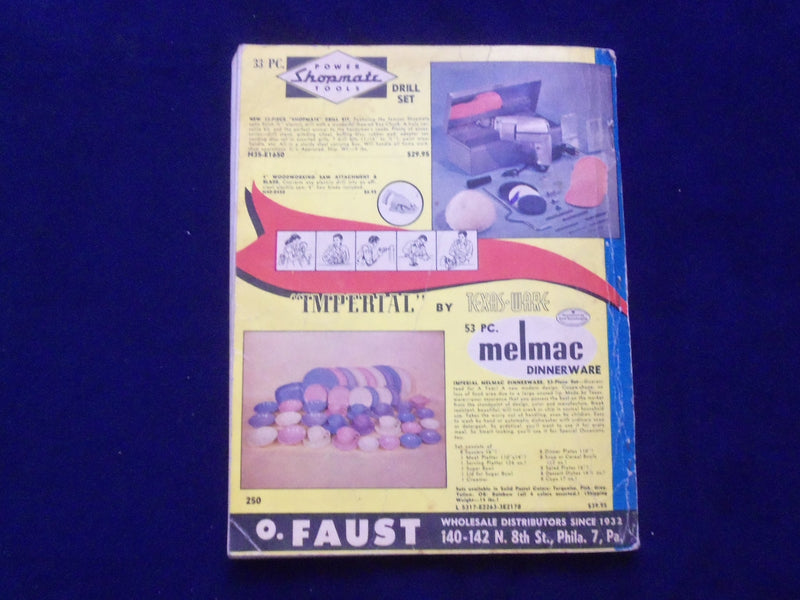 1957 O. FAUST WHOLESALE GIFT CATALOG - PHILADELPHIA, PENNSYLVANIA - R 97T