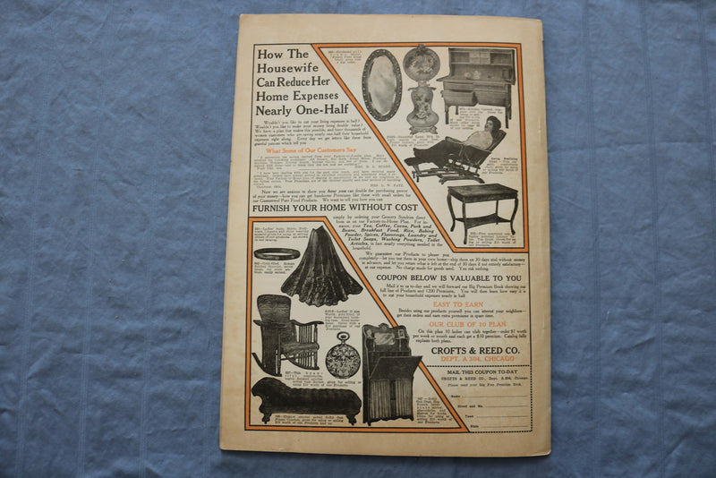 1909 FEBRUARY THE MOTHER'S MAGAZINE - GREAT ILLUSTRATIONS & STORIES - ST 1000J