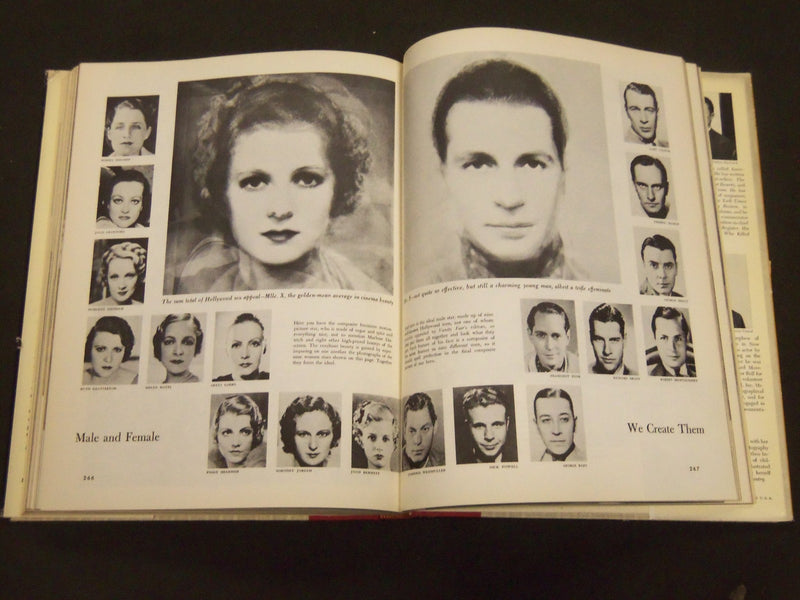 1960 VANITY FAIR BOOK EDITED BY CLEVELAND AMORY - NICE PHOTOS - KD 2062X