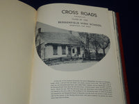 1954 CROSS ROADS BERGENFIELD HIGH SCHOOL YEARBOOK - NEW JERSEY - YB 466E