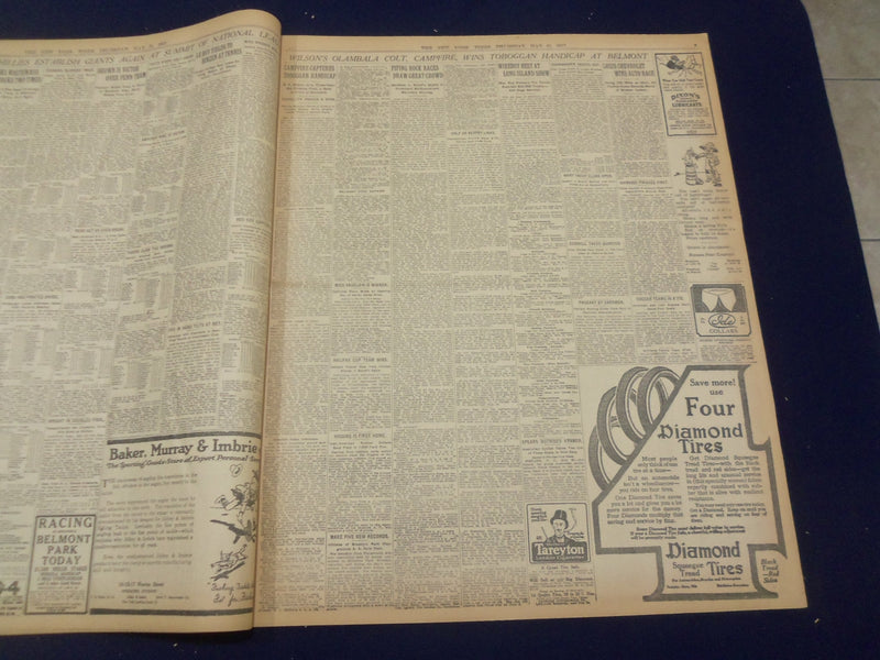 1917 MAY 31 NEW YORK TIMES - MUST FIGHT OUR CAUSE OF HUMAN LIBERTY - NT 9143
