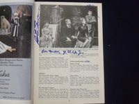 1990 PANORAMA BOSTON VISTOR GUIDE PROGRAM - KATE BURTON + 3 SIGNATURES - J 9713