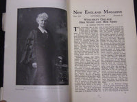 1914 NEW ENGLAND MAGAZINE LOT OF 8 ISSUES - NICE ILLUSTRATIONS & ADS - WR 607