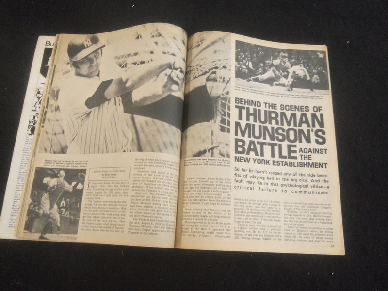1973 AUGUST ALL-STAR SPORTS MAGAZINE - STEVE CARLTON COVER - B 6348J