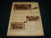 1928 FEBRUARY 5 NEW YORK TIMES PICTURE SECTION - LINBERGH-ROCKEFELLER - NT 9405