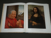 1951 ART TREASURES OF THE LOUVRE BY RENE HUYGHE HARDCOVER BOOK - KD 4022
