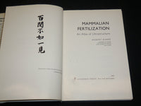 1969 MAMMALIAN FERTILIZATION BOOK BY ROBERT HADEK - KD 2763D