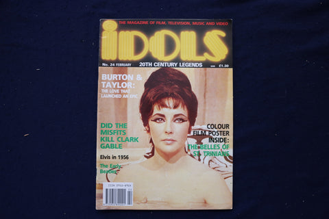 1989 FEBRUARY IDOLS MAGAZINE - ELIZABETH TAYLOR COVER - E 18660