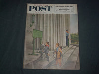 1954 MAY 15 THE SATURDAY EVENING POST MAGAZINE - ILLUSTRATED COVER - SP 2480F