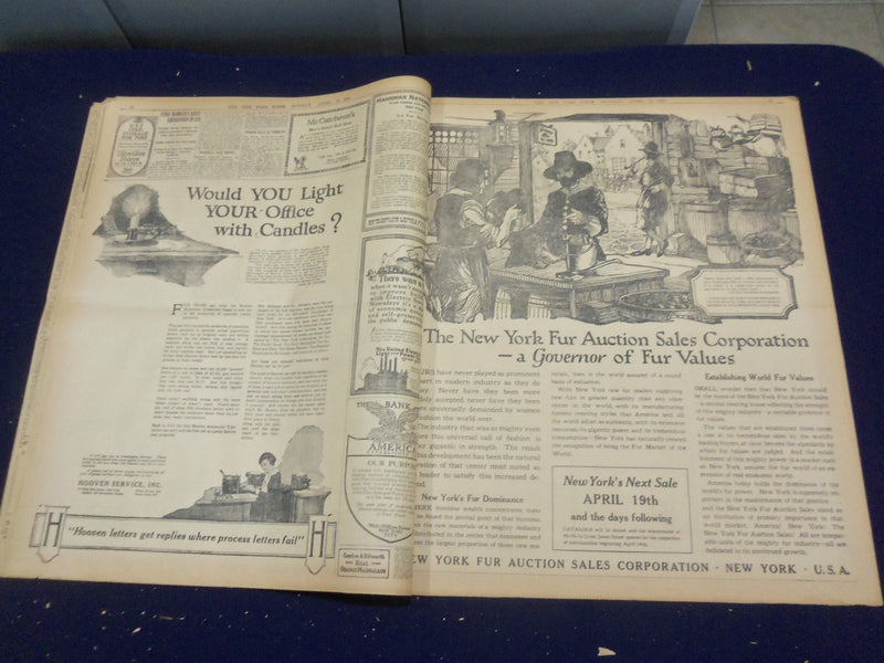 1920 APRIL 12 NEW YORK TIMES - PENNSYLVANIA ELECTRIC CREWS QUIT - NT 8288