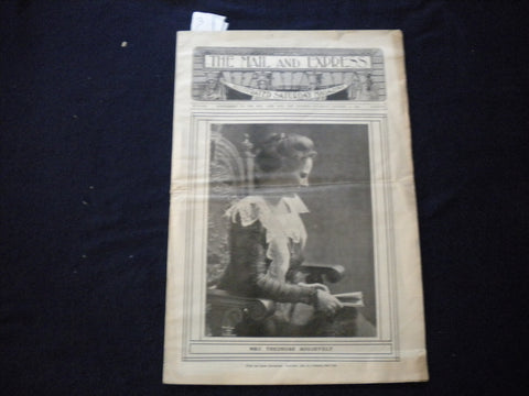 1902 JAN 11 THE MAIL AND EXPRESS MAGAZINE - MRS. THEODORE ROOSEVELT - B 676C