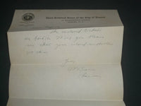 1937 NEWARK NJ THIRD CRIMINAL COURT STAMPED ENVELOPES & LETTERS LOT OF 6- O 1164
