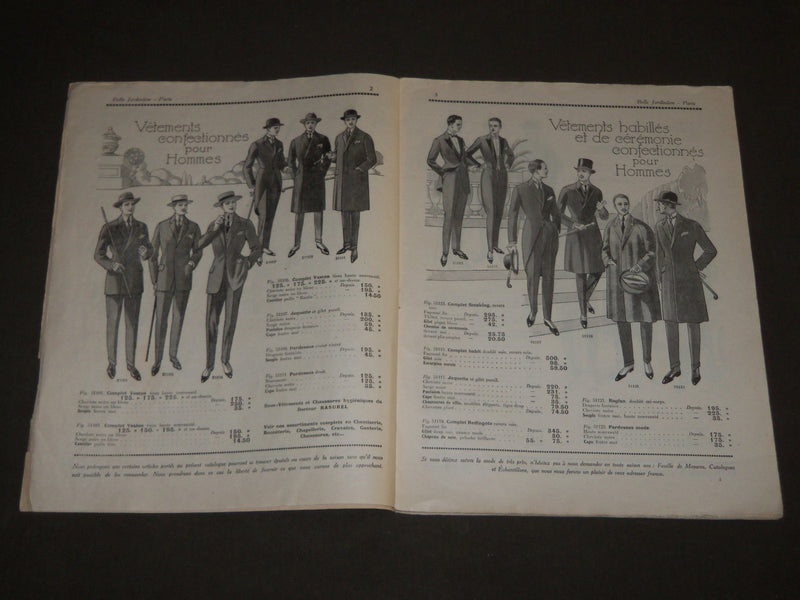 1923 SUMMER BELLE JARDINIERE PARIS FASHION FRENCH CATALOGUE - GARDERNER- FR 1051